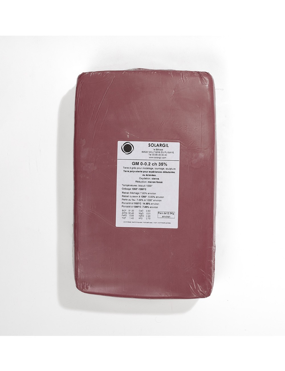 GRÈS SIENNE - GM002 - 12,5 KG