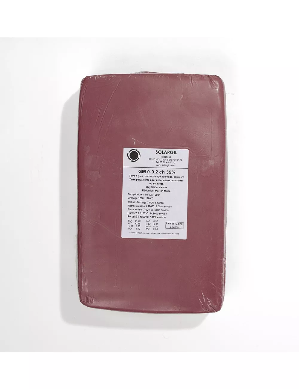 GRÈS SIENNE CH. 0-0,2 - GM002 - 12,5 kg