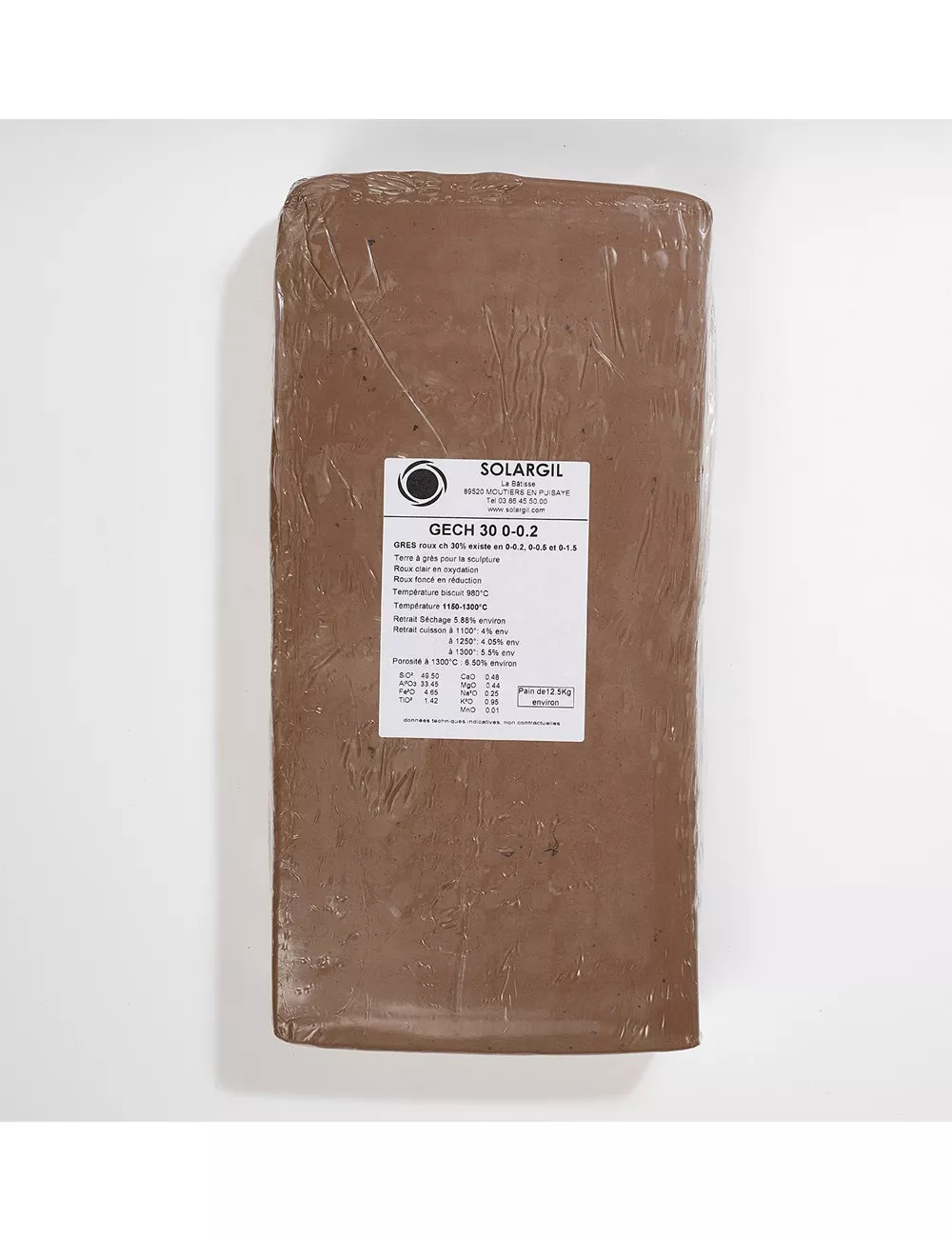 GRÈS ROUX CH. IMPALPABLE 0-0,2 - GECH30002 - 12,5 KG