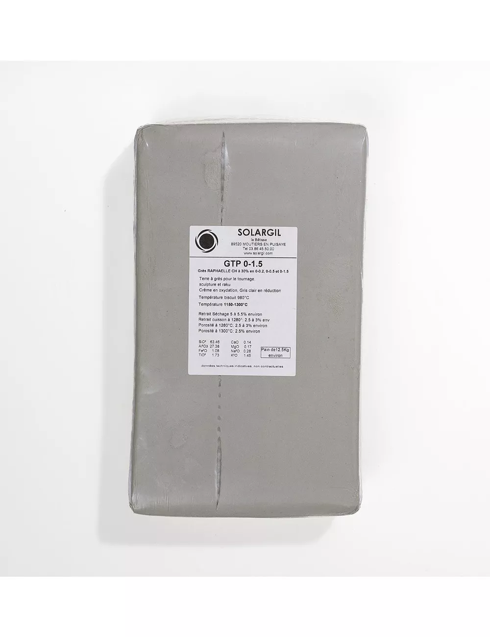 GRÈS TON PIERRE CH. 0-1,5 - GTP015 - 12,5 kg