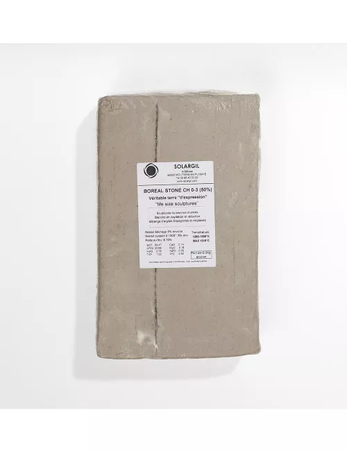 GRÈS BLANC BOREAL STONE CH. 1-3 - BOREST - 12,5 kg
