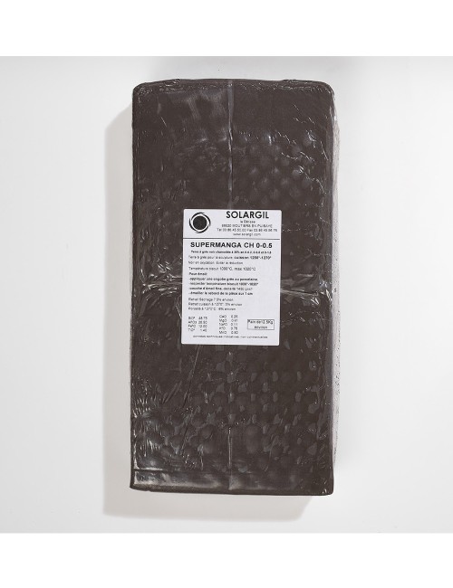 GRÈS NOIR SUPER MANGA CH. 0-0,5 - SUPERMANG0-05 - 12,5 KG