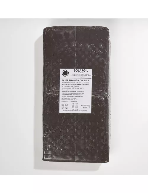 GRÈS NOIR SUPER MANGA CH. 0-0,5 - SUPERMANG0-05 - 12,5 kg