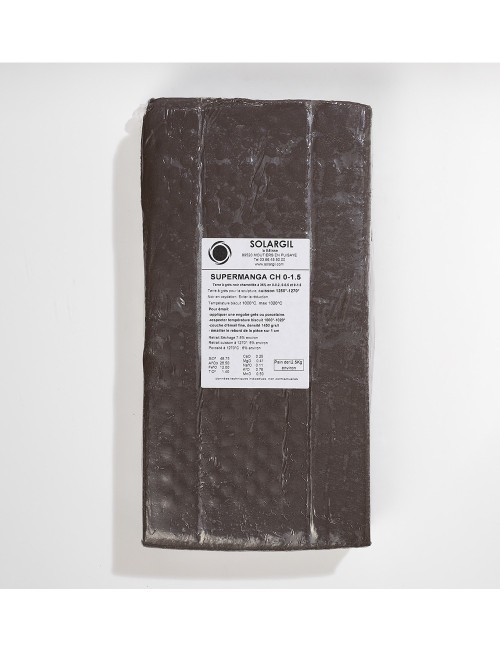 GRÈS NOIR SUPER MANGA CH. 0-1,5 - SUPERMANG0-2 - 12,5 KG