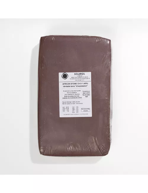 AFRICAN STONE GRÈS NOIR CH. 0-1 - AFRICAN0-1 - 12,5 kg