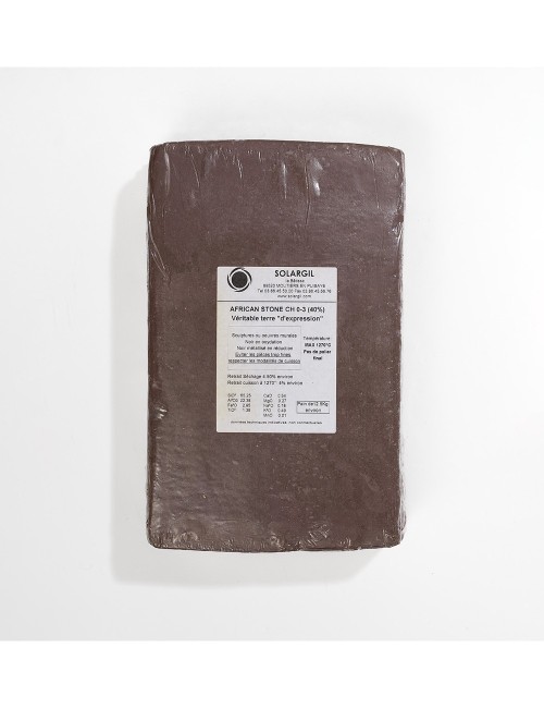 AFRICAN STONE GRÈS NOIR CH. 0-3 - AFRICS03 - 12,5 KG