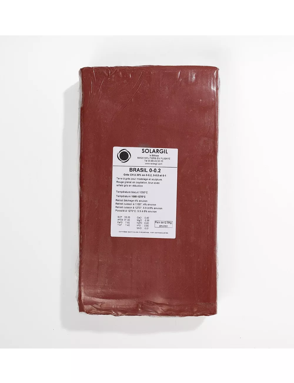 GRÈS ROUGE BRASIL CH. 0-0,2 - BRASIL002 - 12,5 kg