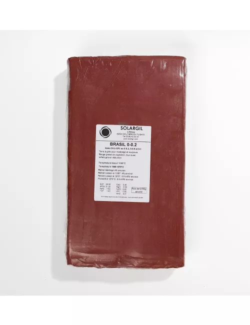 GRÈS ROUGE BRASIL CH. 0-0,2 - BRASIL002 - 12,5 kg