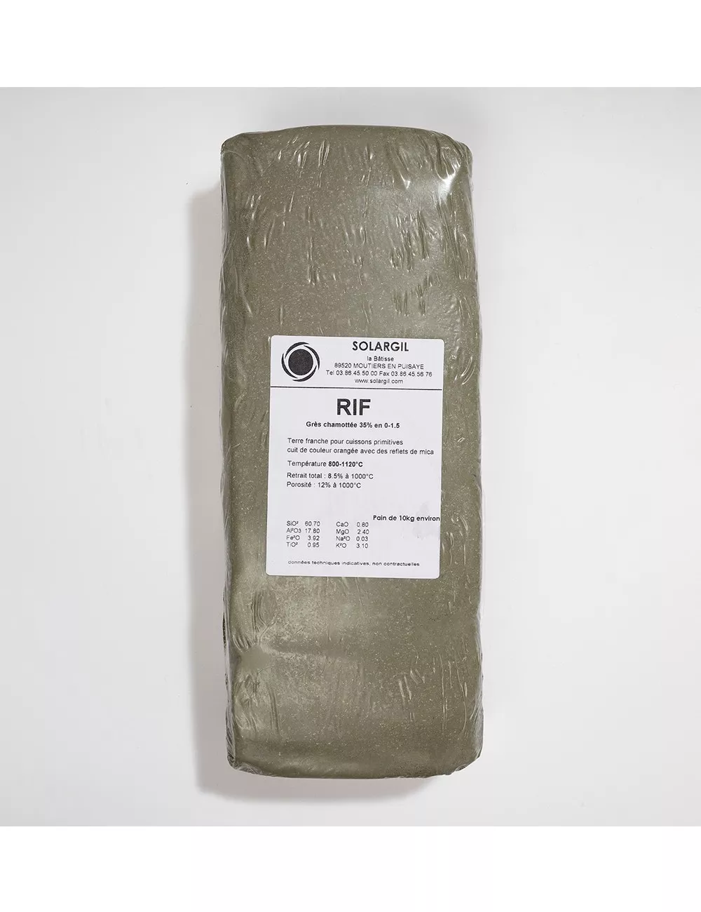 TERRE RÉFRACTAIRE MICASSÉE CH. 0-1,5 - RIF. - 10 kg