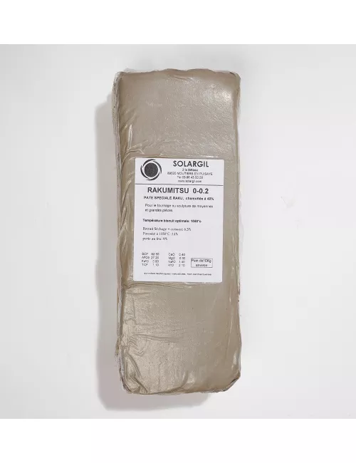 PÂTE BLANCHE RAKUMITSU CH. 0-0,2 - RAKUMITSU002 - 10 kg