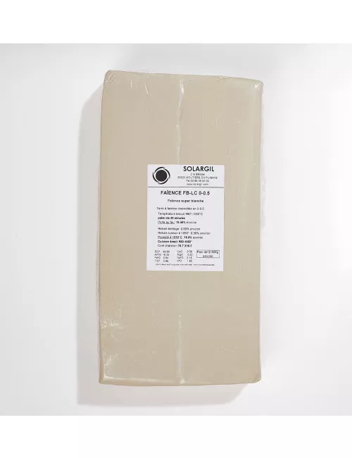 FAÏENCE SUPER BLANCHE CH. 0-0,5 - FBLC005 - 12,5 kg