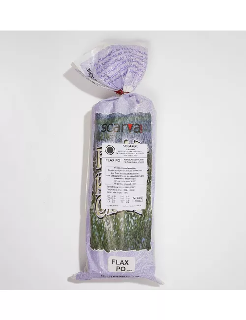 PORCELAINE BLANCHE LISSE PAPER CLAYS - FLAXPO - 5 kg