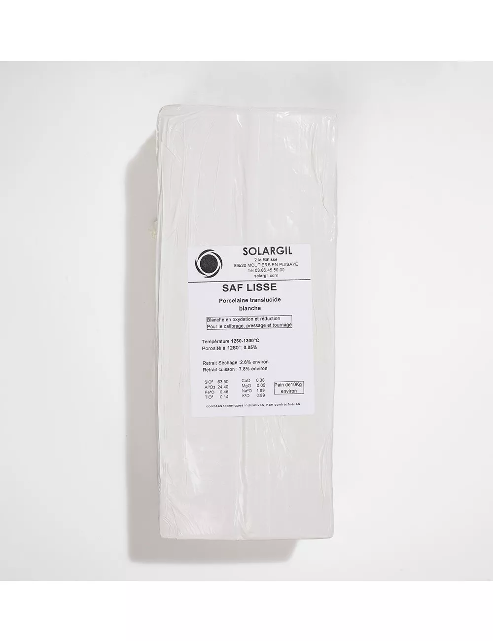PORCELAINE LISSE - PSAF - 10 kg
