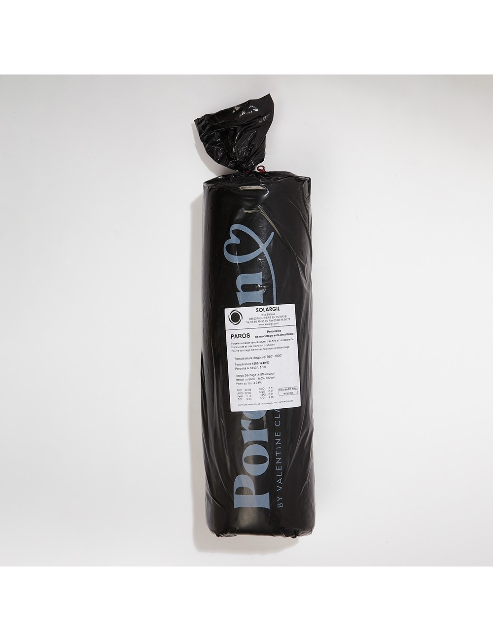 PORCELAINE LISSE - PAROS - 12,5 kg