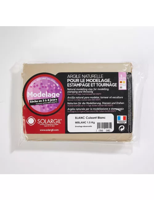 MODELAGE BLANC - MBLANC1.5 - 1,5 KG