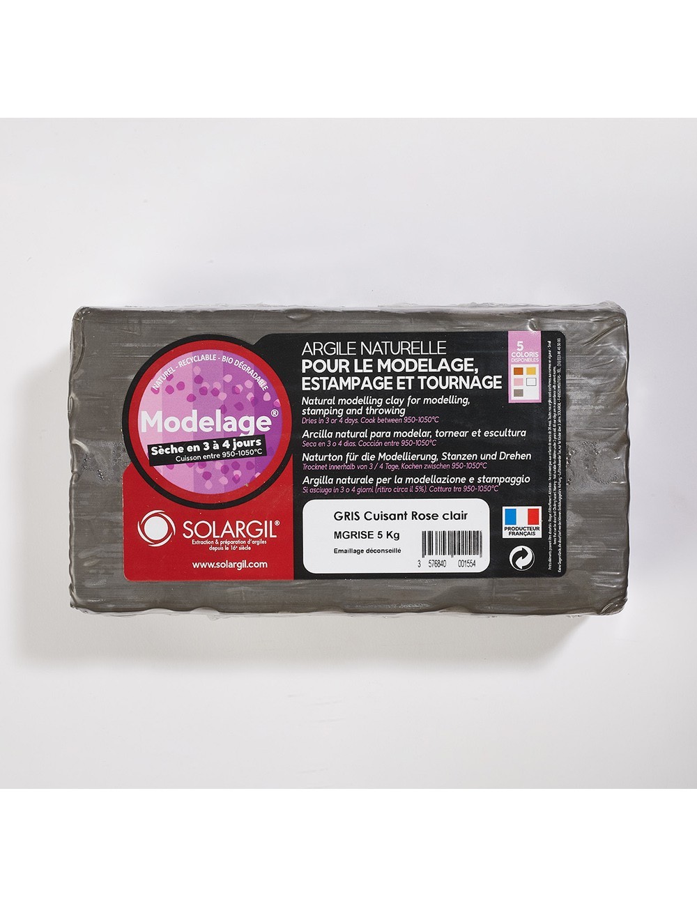 MODELAGE GRIS - MGRISE5 - 5 KG