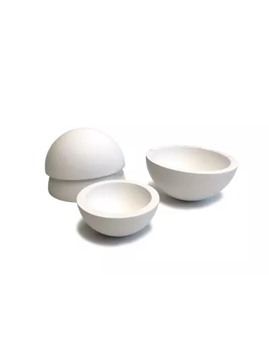 MOULE PLATRE ROND 1/2 SPHERE 67004