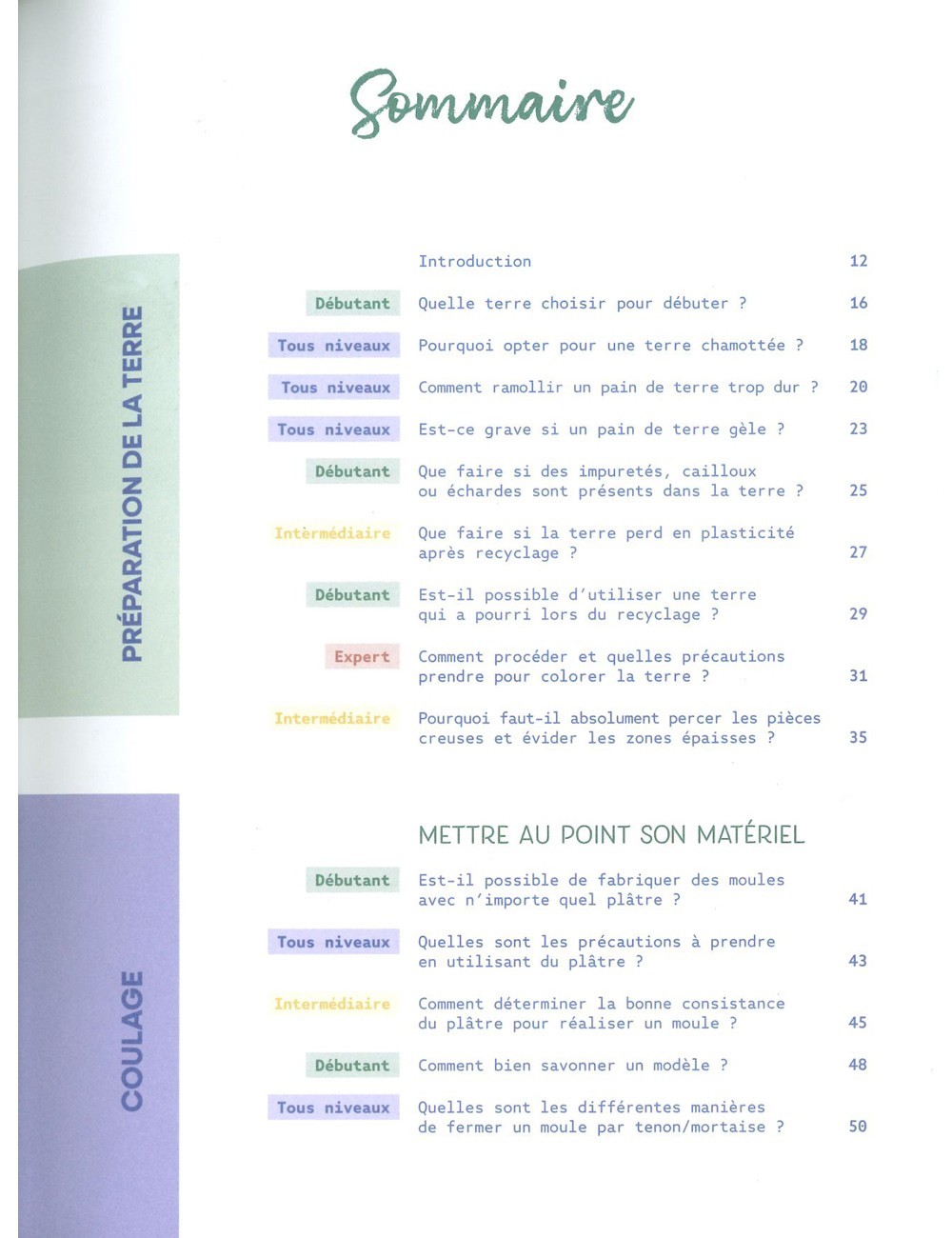 LIVRE 100 QUESTIONS-RÉPONSES POUR LES CÉRAMISTES