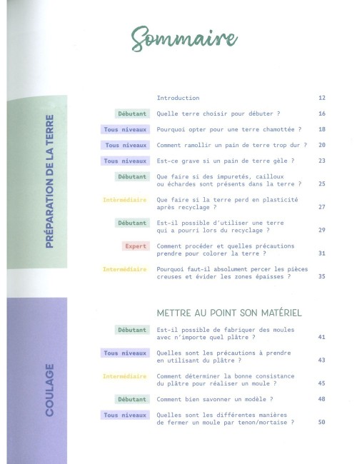 LIVRE 100 QUESTIONS-RÉPONSES POUR LES CÉRAMISTES