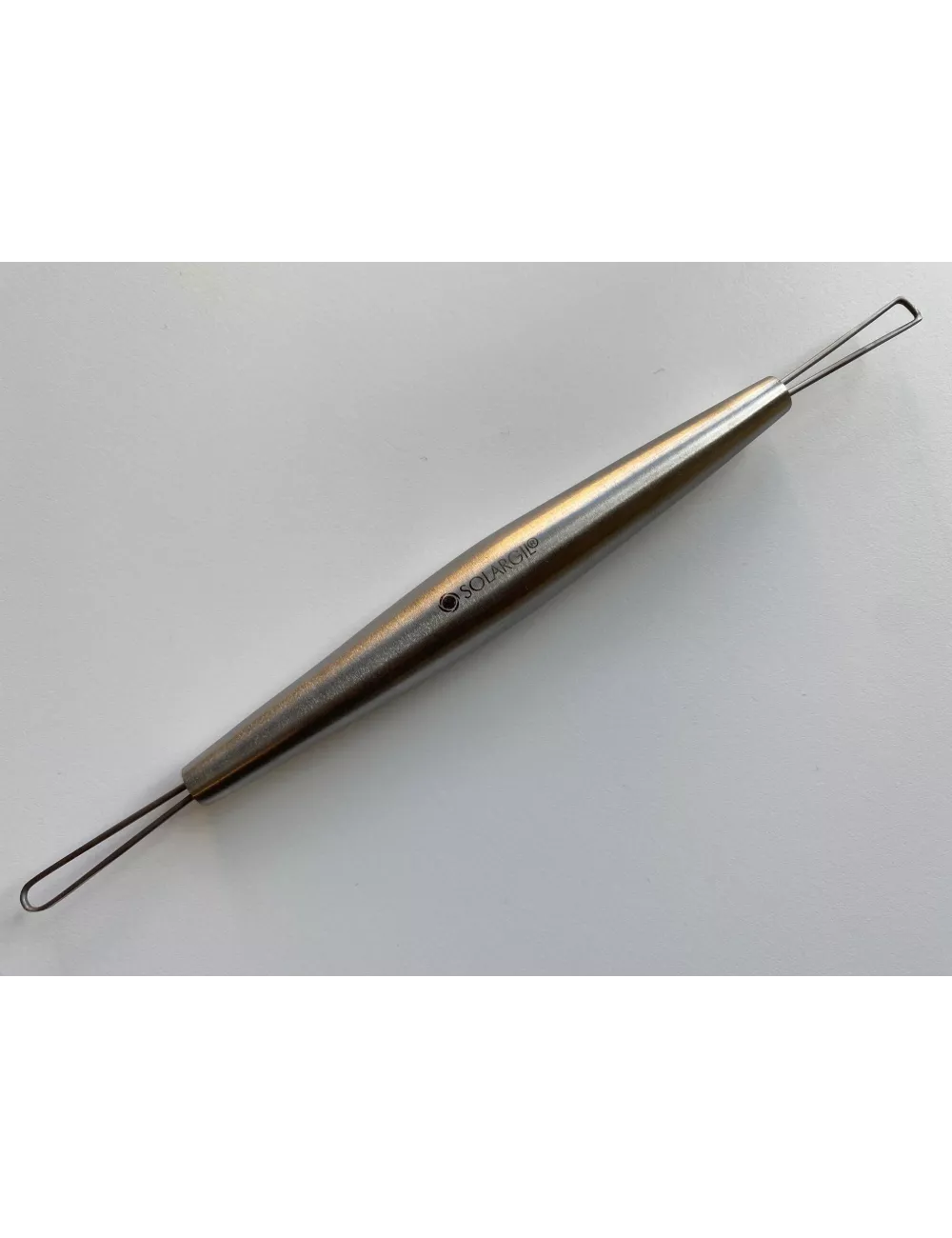 MIRETTE DOUBLE INOX FIL SEMI-COUPANTE 185 MM (Jusqu'à fin des stocks)