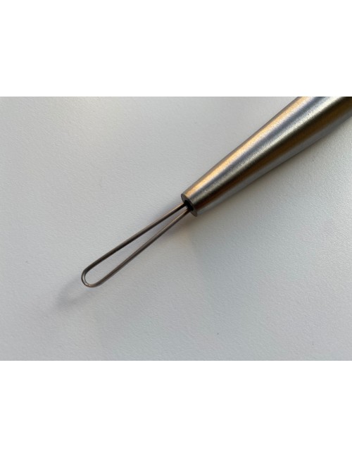 MIRETTE DOUBLE INOX FIL SEMI-COUPANTE 185 MM (Jusqu'à fin des stocks)