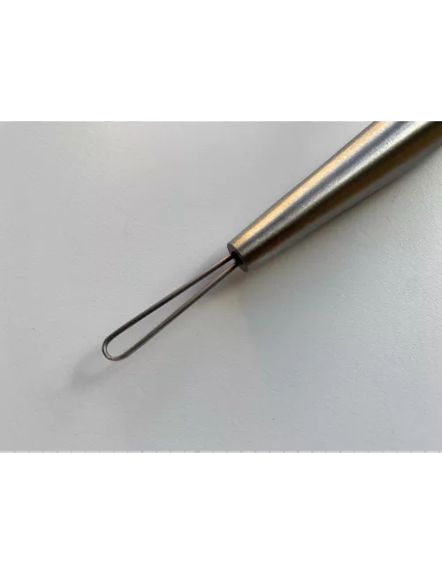 MIRETTE DOUBLE INOX FIL SEMI-COUPANTE 185 MM (Jusqu'à fin des stocks)