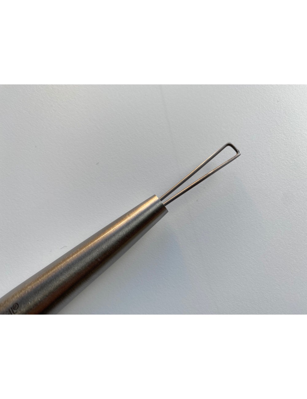 MIRETTE DOUBLE INOX FIL SEMI-COUPANTE 185 MM (Jusqu'à fin des stocks)