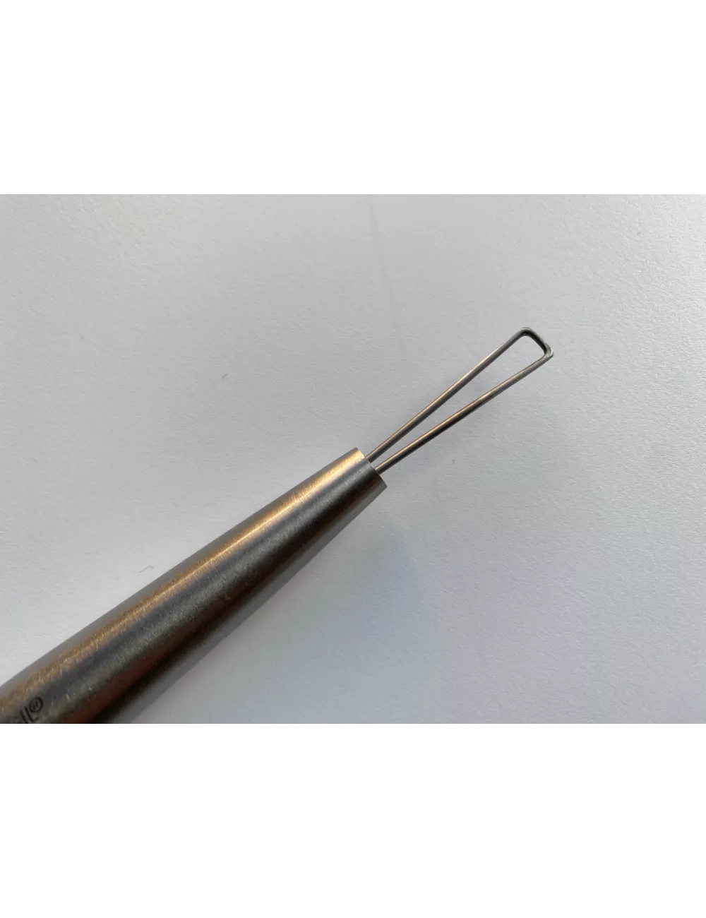 MIRETTE DOUBLE INOX FIL SEMI-COUPANTE 185 MM (Jusqu'à fin des stocks)