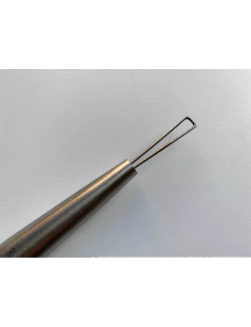 MIRETTE DOUBLE INOX FIL SEMI-COUPANTE 185 MM (Jusqu'à fin des stocks)