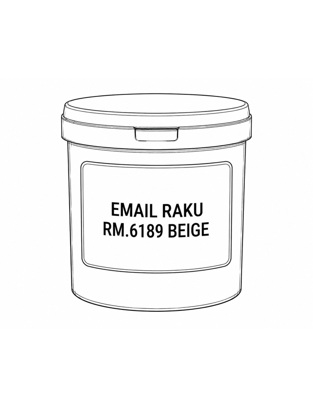 EMAIL RAKU RM.6189 BEIGE (jusqu'à fin des stocks)