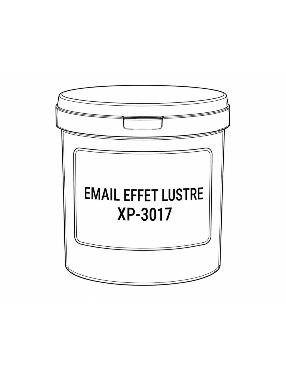 EMAIL EFFET LUSTRE XP-3017 (jusqu'à fin des stocks)