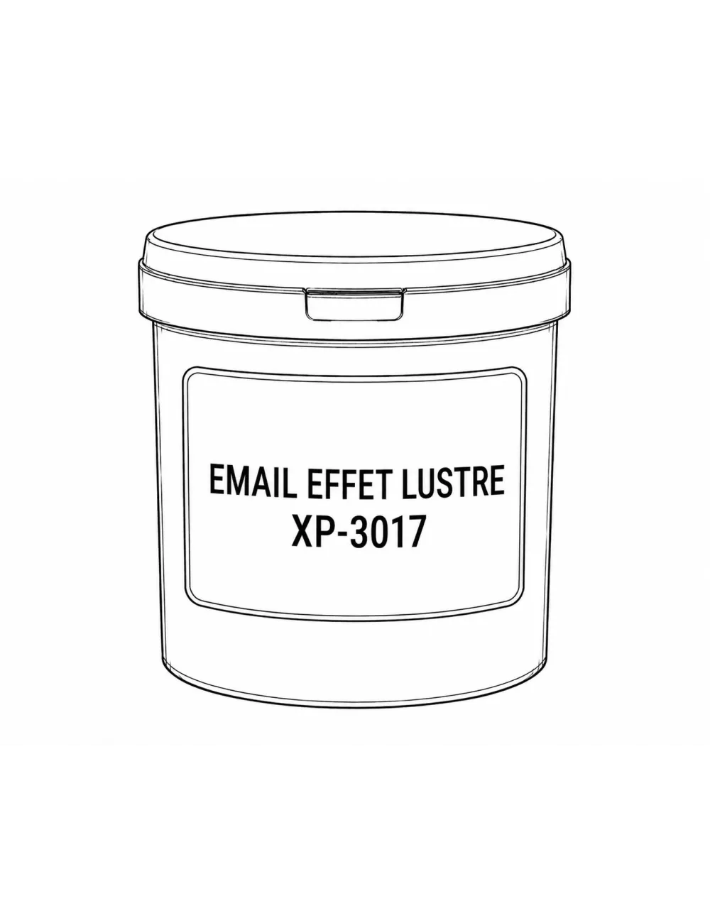 EMAIL EFFET LUSTRE XP-3017 (jusqu'à fin des stocks)