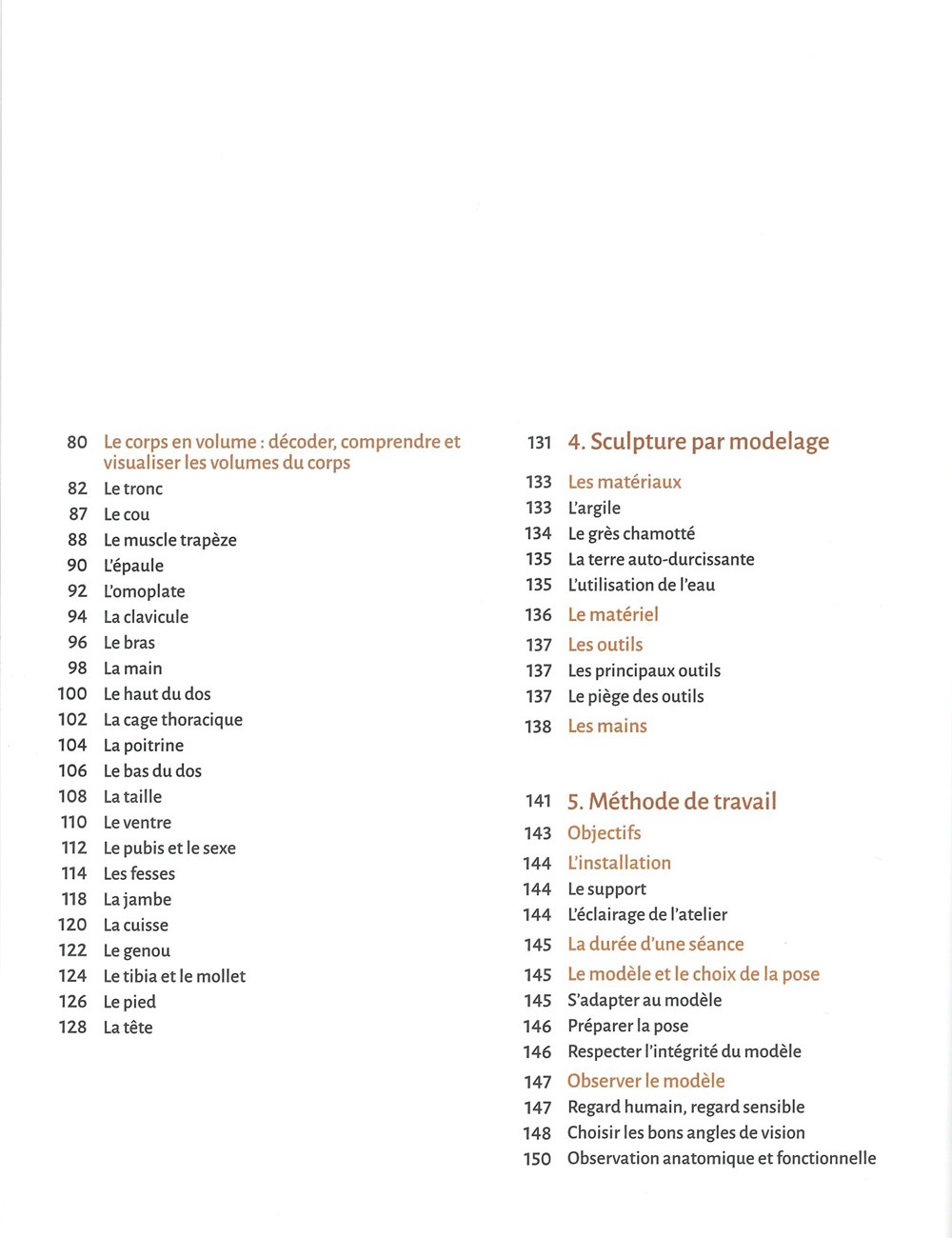 LIVRE MODELAGE D'APRÈS MODÈLE VIVANT