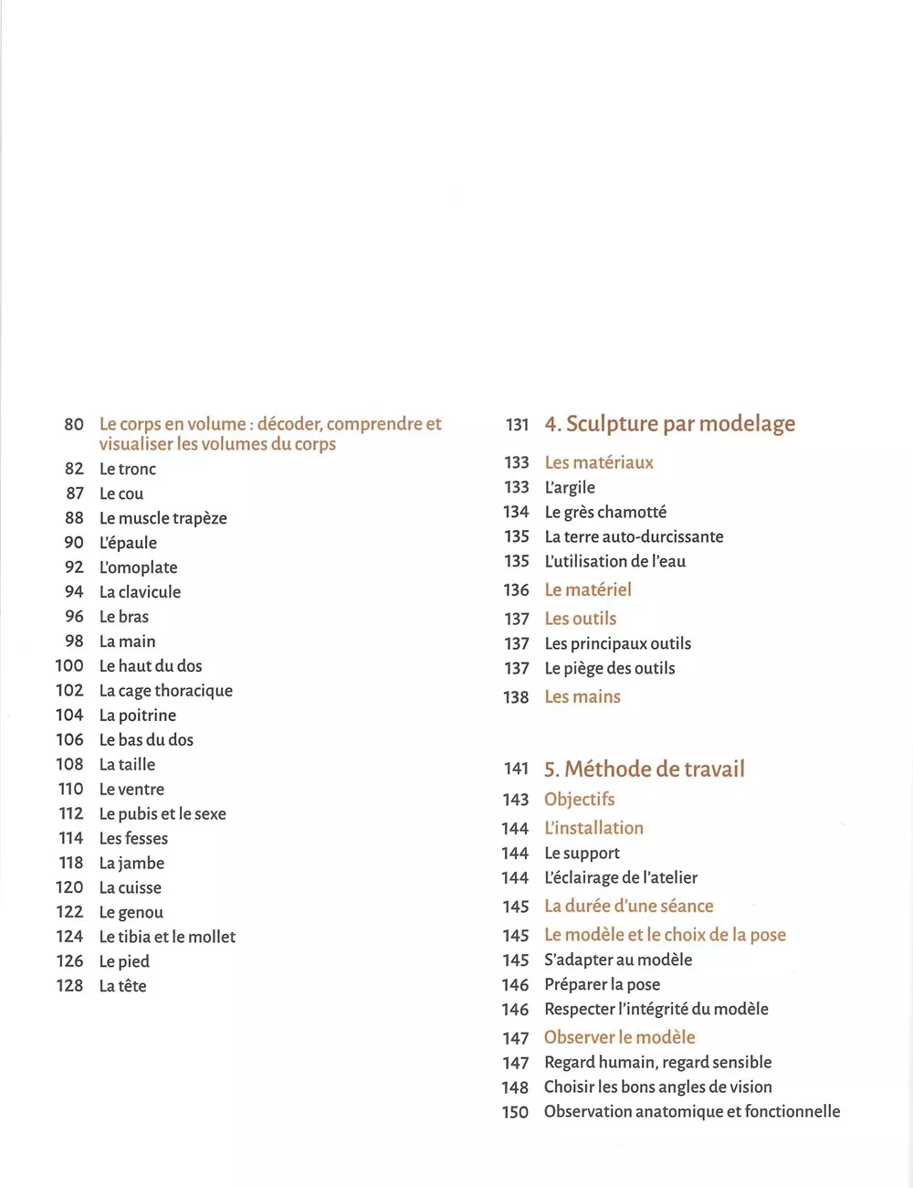 LIVRE MODELAGE D'APRÈS MODÈLE VIVANT