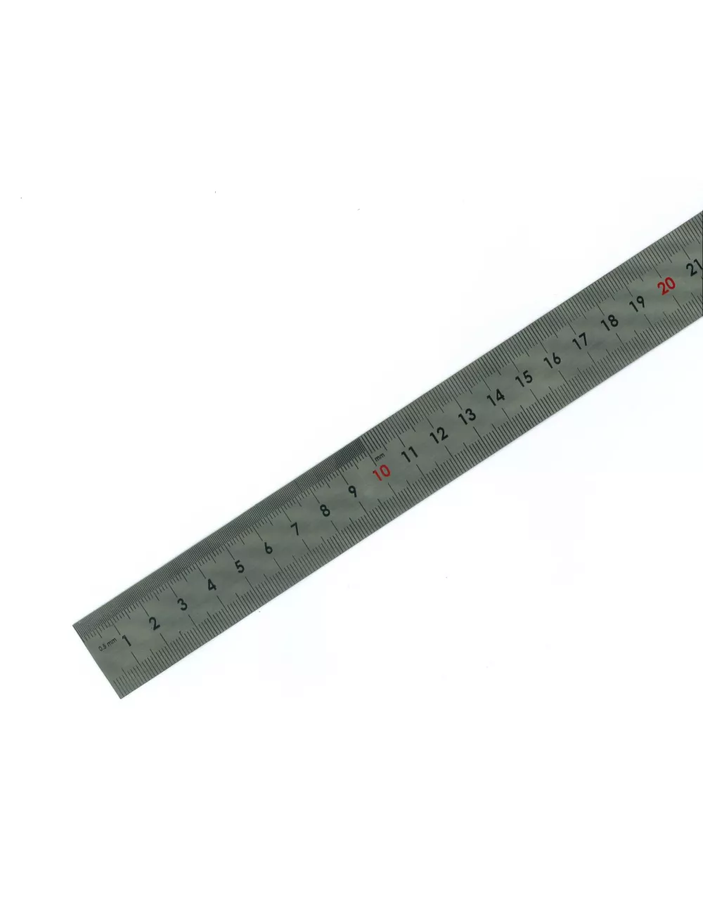 REGLET INOX SIMPLE FACE L.600 MM