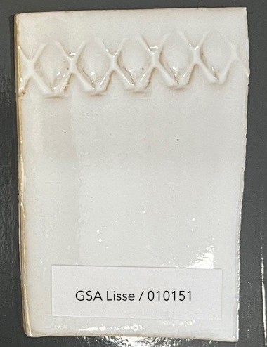 ÉMAIL GRÈS & PORCELAINE SANS PLOMB BLANC LAITEUX 010151