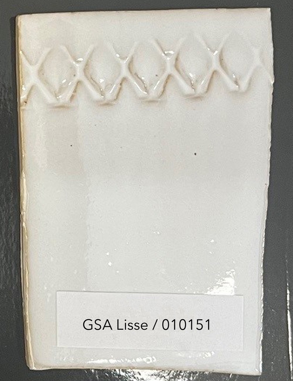 ÉMAIL GRÈS & PORCELAINE SANS PLOMB BLANC LAITEUX 010151