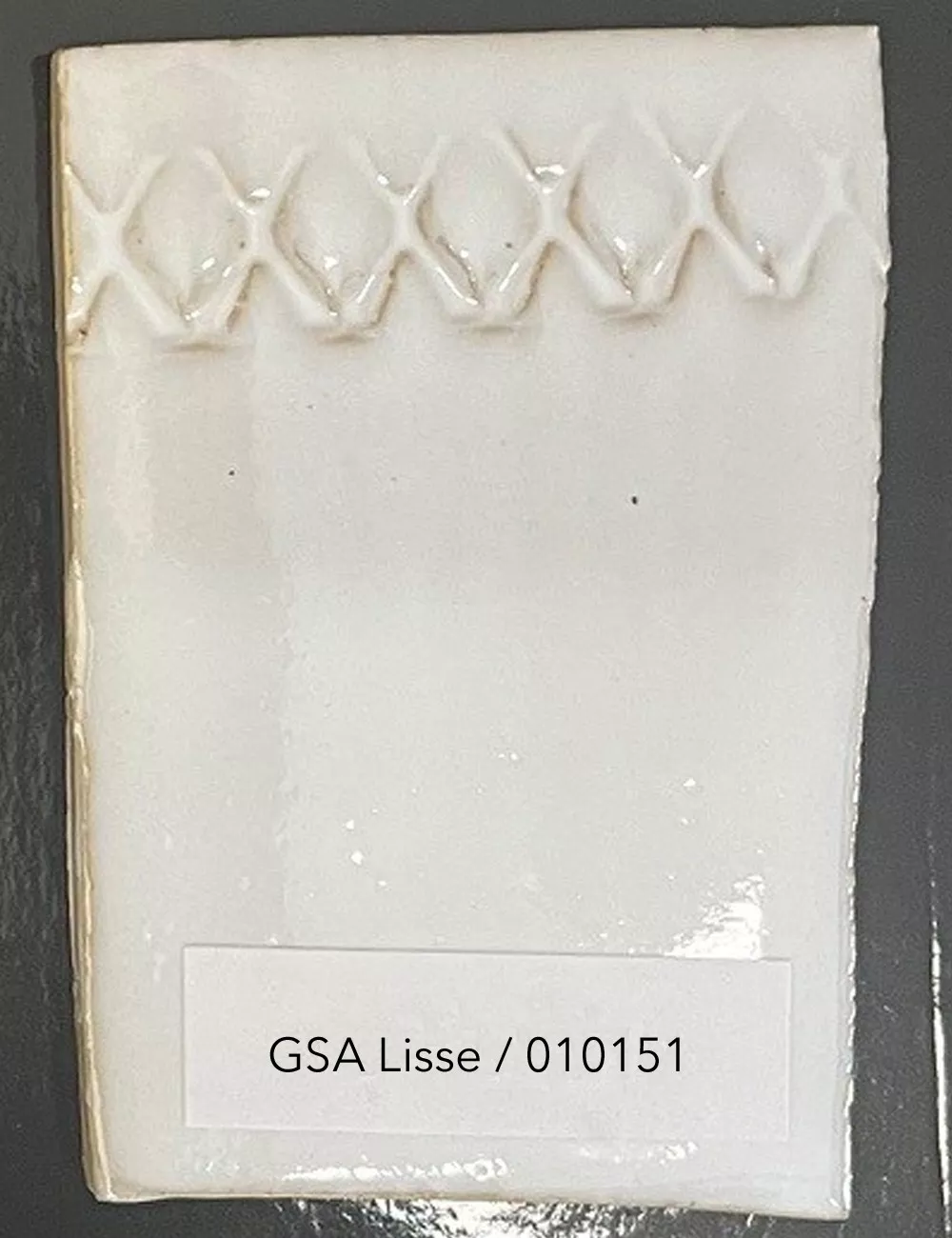 ÉMAIL GRÈS & PORCELAINE SANS PLOMB BLANC LAITEUX 010151