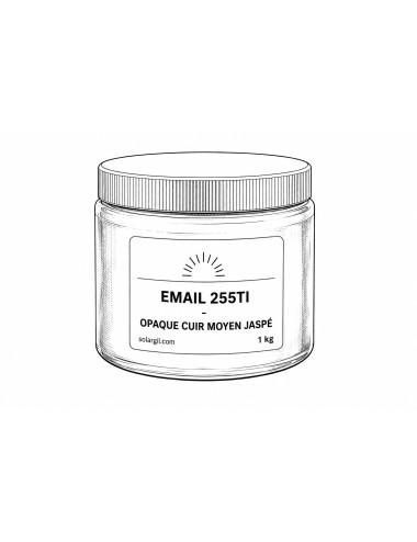 EMAIL OPAQUE 255TI CUIR MOYEN JASPE
