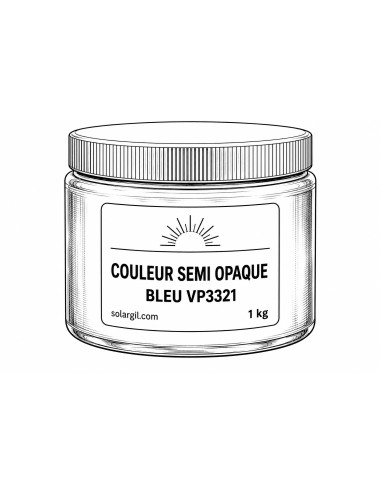 COULEUR SEMI OPAQUE BLEU VP3321