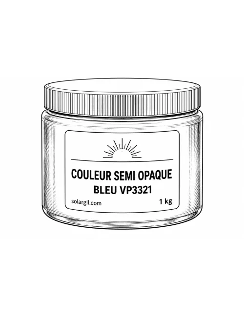 COULEUR SEMI OPAQUE BLEU VP3321