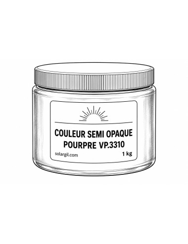 COULEUR SEMI OPAQUE POURPRE VP.3310