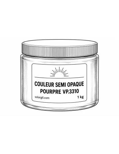 COULEUR SEMI OPAQUE POURPRE VP.3310