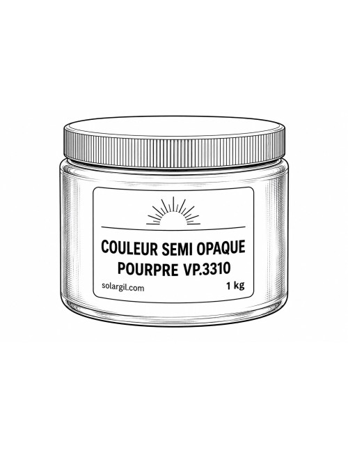 COULEUR SEMI OPAQUE POURPRE VP.3310