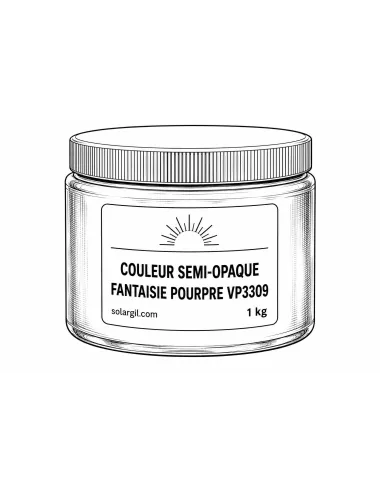 COULEUR SEMI-OPAQUE FANTAISIE POURPRE VP3309