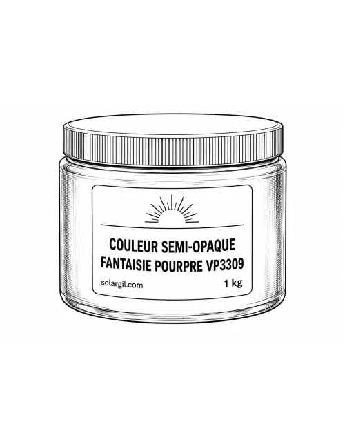 COULEUR SEMI-OPAQUE FANTAISIE POURPRE VP3309