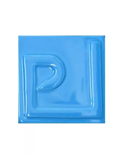 ÉMAIL FAÏENCE OPAQUE SANS PLOMB BRILLANT BLEU PAON EOSP18