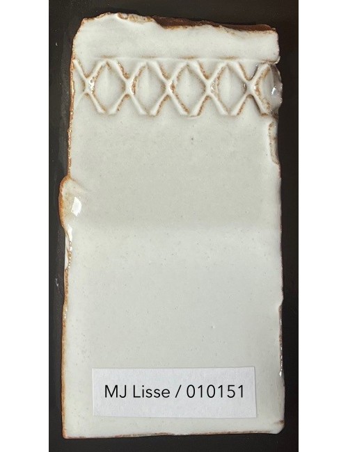 ÉMAIL GRÈS & PORCELAINE SANS PLOMB BLANC LAITEUX 010151