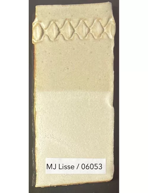 ÉMAIL GRÈS & PORCELAINE SANS PLOMB OPAQUE BLANC MAT 06053