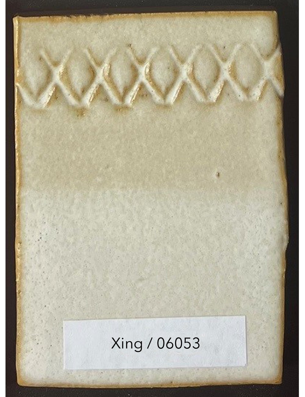 ÉMAIL GRÈS & PORCELAINE SANS PLOMB OPAQUE BLANC MAT 06053